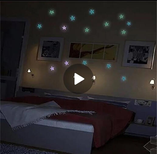 Glow in the dark sticker(100pcs in a pack) (₦1,000 per pack)