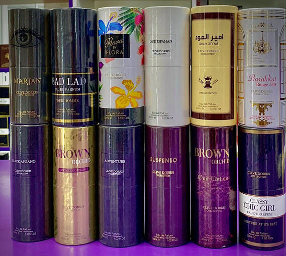 Clive Doris Perfume(₦3,500each)